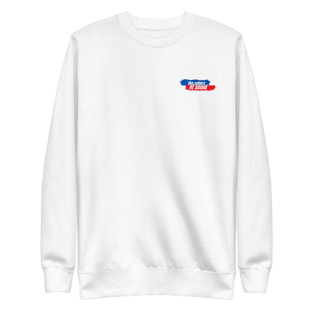 [MEN'S] K-FLAG Rion Logo Regular Fit Crewneck Sweatshirt