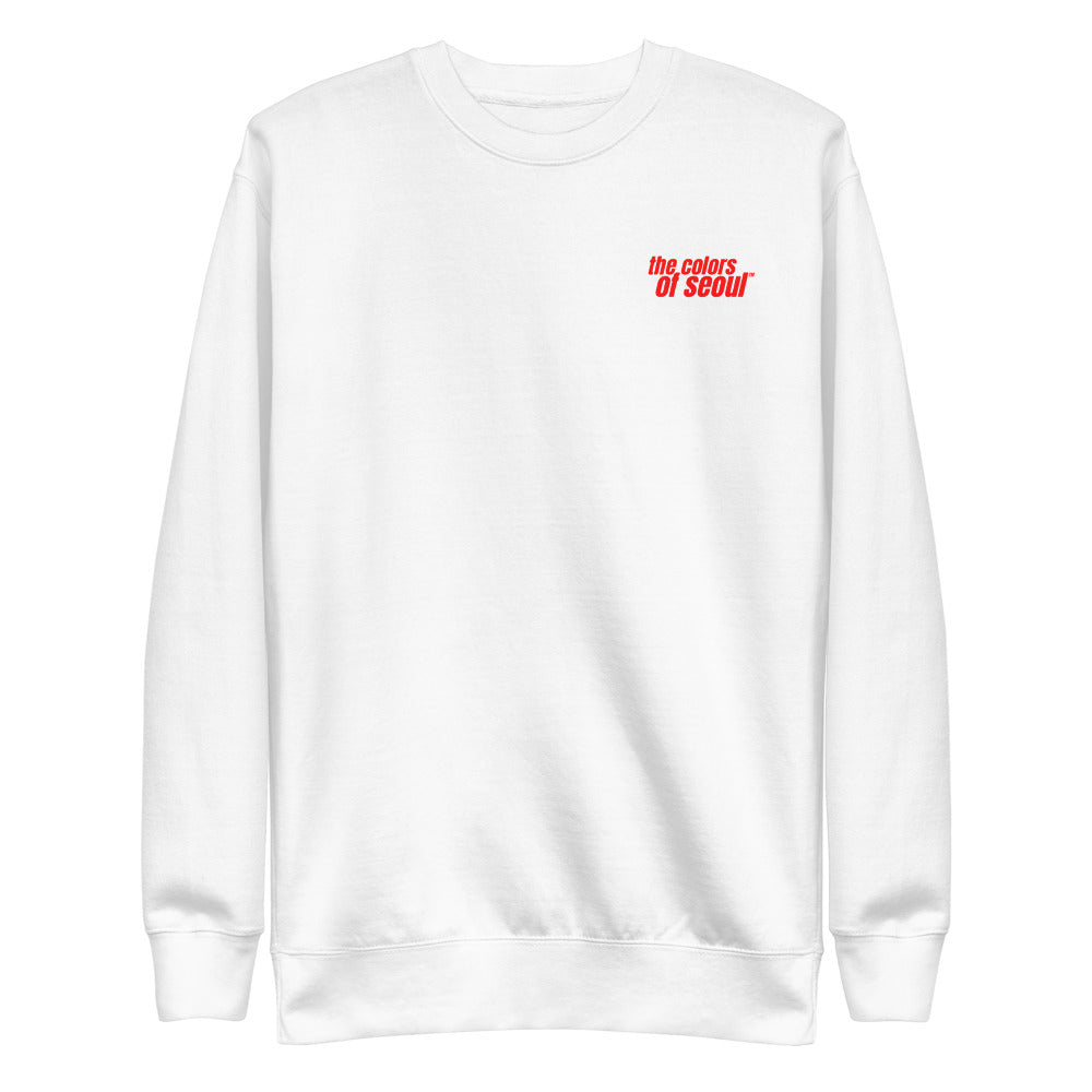 [WOMEN'S] S-COMFORT Flo Logo Relaxed Fit Crewneck Sweatshirt