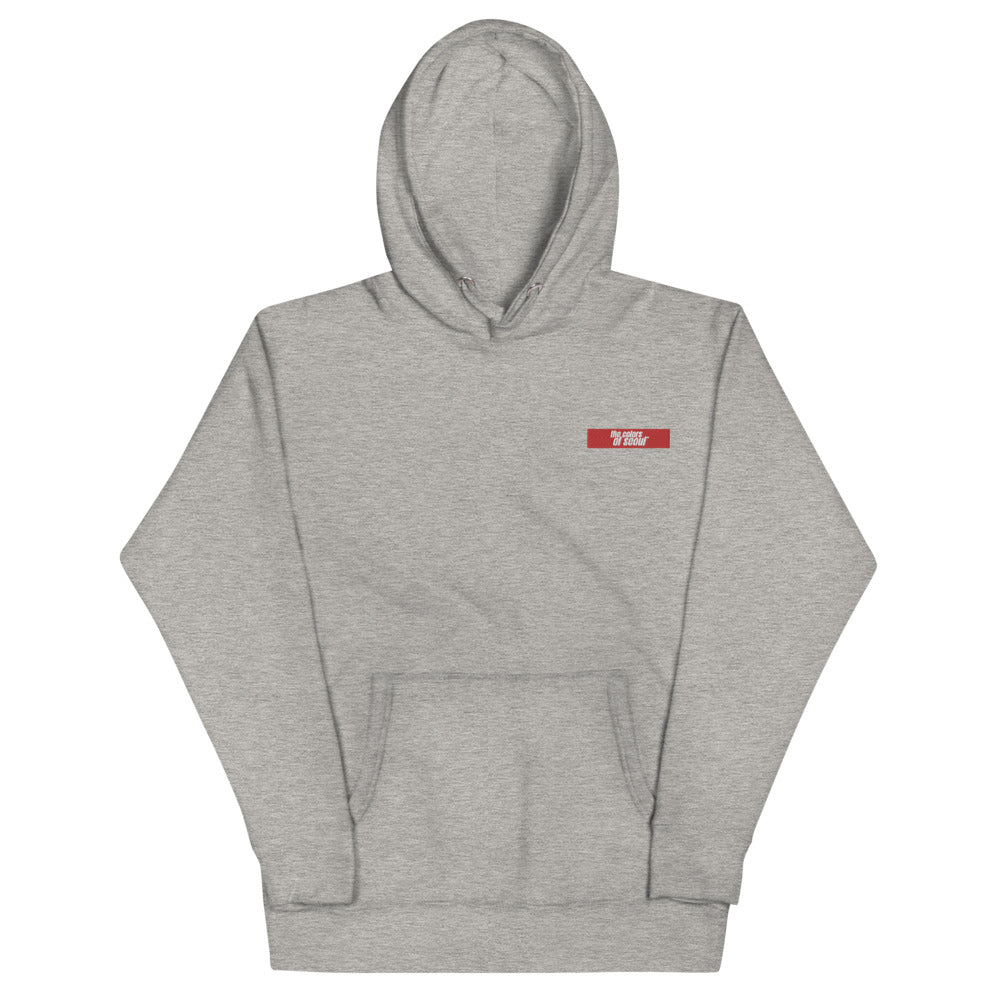 [WOMEN'S] K-EXTRA Plate Logo Relaxed Fit Hooded Sweatshirt